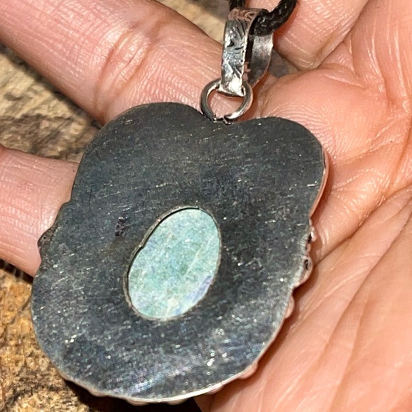 Ruby Fuchsite Pendant 2” - Picture 9 of 10